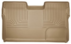 Ford F-150 Floor Liner - Rear - Husky Liners - WeatherBeater - Tan - `09-`12